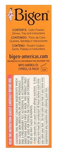 Bigen Powder Hair Color #37 Dark Auburn 0.21 Ounce (6ml) (3 Pack)