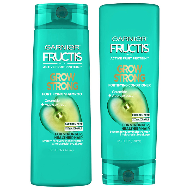 Garnier Hair Care Fructis Shampoo & Conditioner Kit, Grow Strong