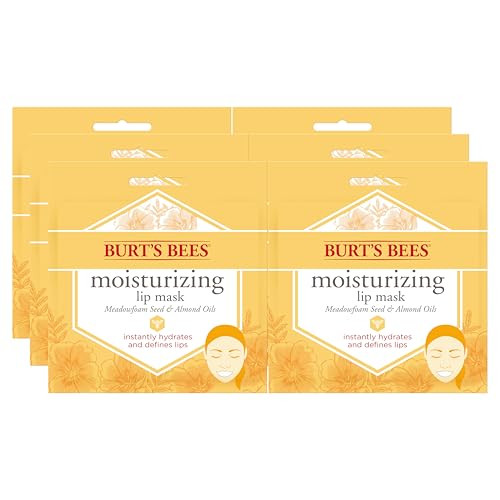 Burt's Bees 100% Natural Origin Moisturizing Lip Mask, Single Use Conditioning Lip Care , 1 Count (Package May Vary)