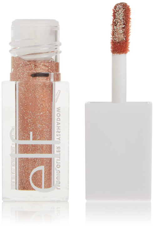 e.l.f. Liquid Glitter Eyeshadow, Long Lasting, Quick-Drying, Opaque, Gel-Based Eyeshadow For Creating High-Impact, Multi-Dimensional Eye Looks, Flirt
