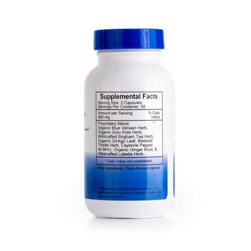 Christopher's Original Formulas Memory Plus Herbal Blend - Brain Supplements for Memory & Focus - Supports Cognitive Function, Energy, & Alertness