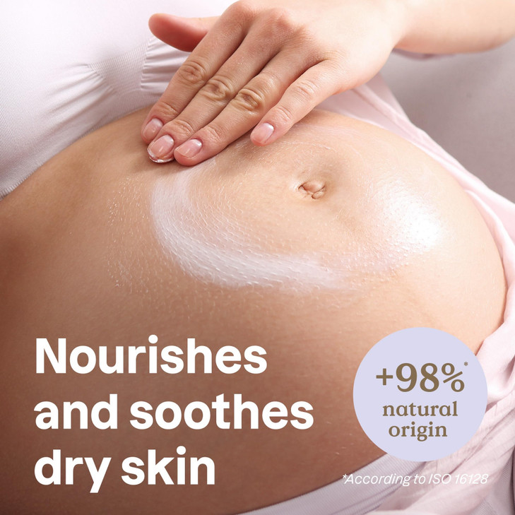 ATTITUDE Pregnancy Nourishing Body Lotion, EWG Verified, Dermatologically Tested, Plant and Mineral-Based, Vegan Maternity Products, Argan Oil, 16 Fl