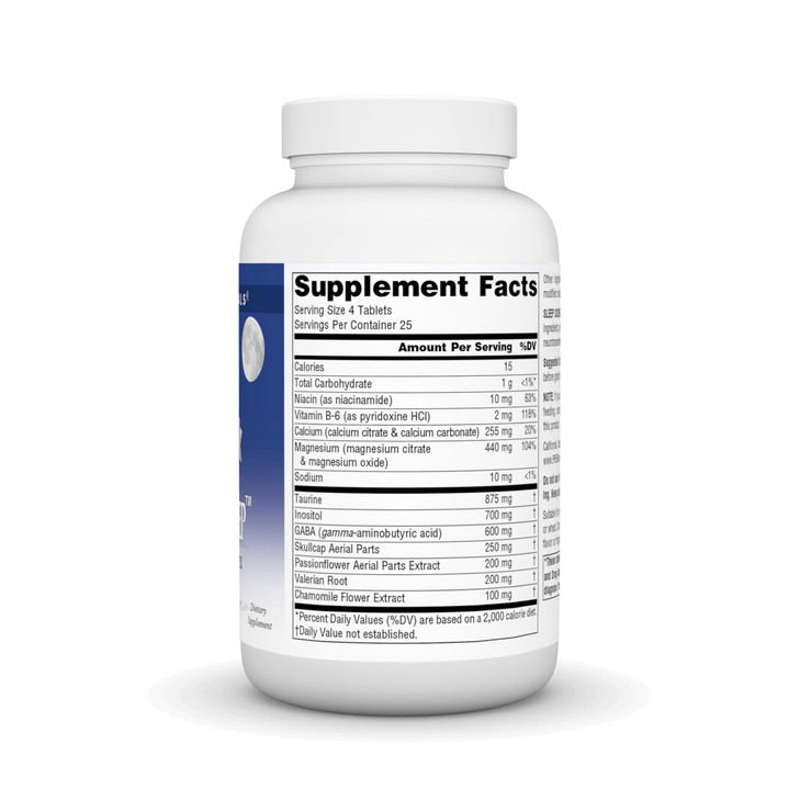 Source Naturals NutraSleep, Melatonin-Free Multi-Nutrient & Herb Complex, Vegetarian Formula for Relaxation Support - 100 Tablets