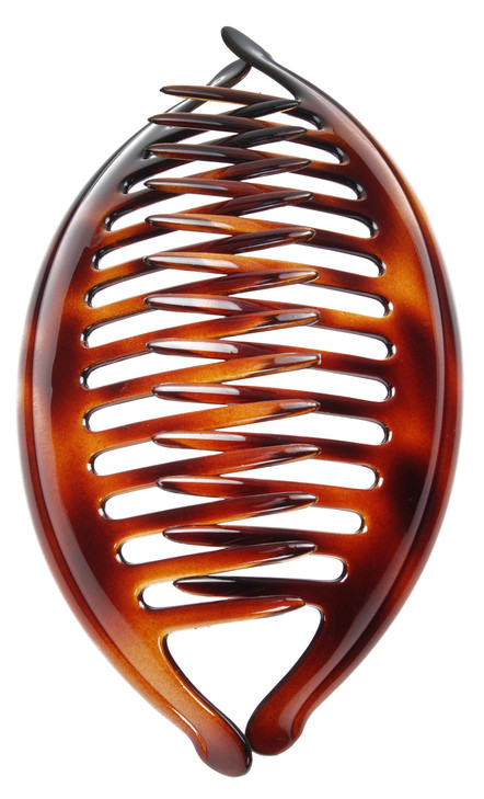 France Luxe Belle Larger Interlocking Comb, Tortoise, Set of 2 - An Excellent Styling Solution For Long/Thick or Curly Hair