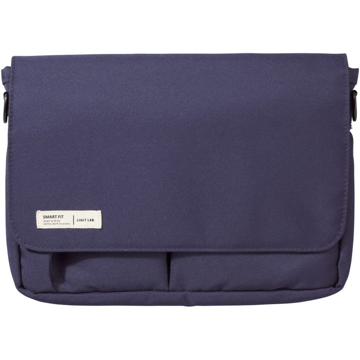 LIHIT LAB Carrying Pouch (Laptop Sleeve), 6.7 x 9.4 Inches, Navy (A7575-11)