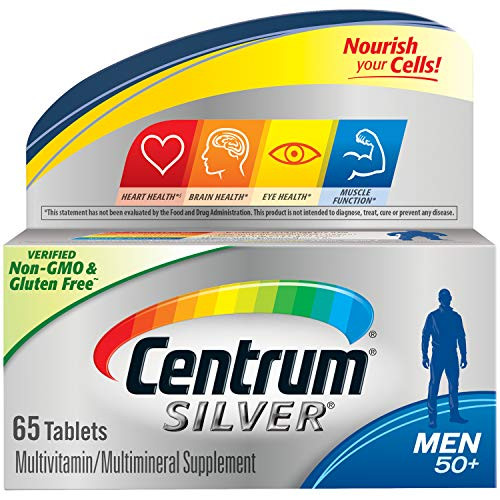 Centrum Silver Men 50+ Multivitamin Tablets 65 ea