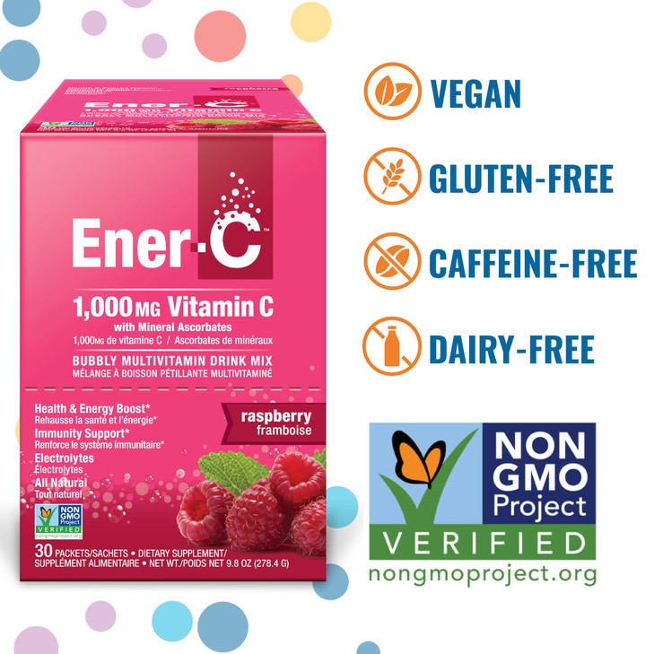 Ener-C Multivitamin Drink Mix - Vitamin Packets for Water, Electrolytes Powder Packets, Vitamin Drink Mix, Hydration Liquid Mix, Immune Booster for A