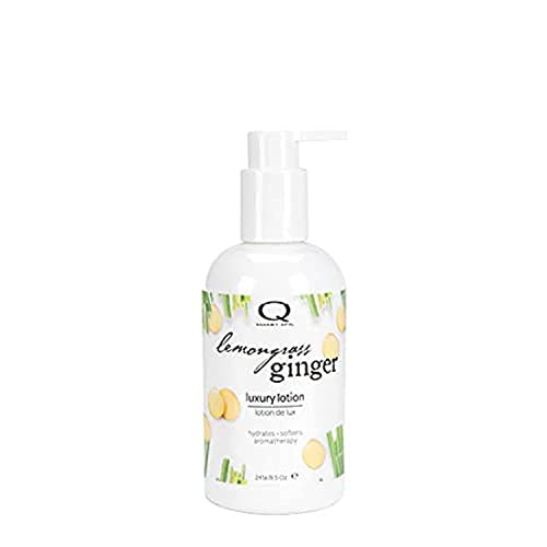 QTICA Luxury Lotion Smart Spa (Lemongrass Ginger, 8.5oz)