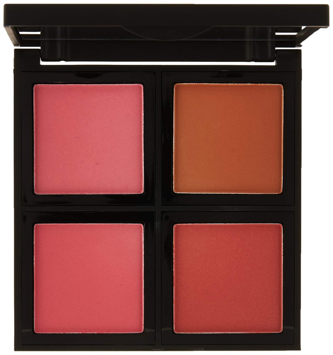 e.l.f. Powder Blush Palette, 4 Tonal Shades, Light, 0.56 oz.