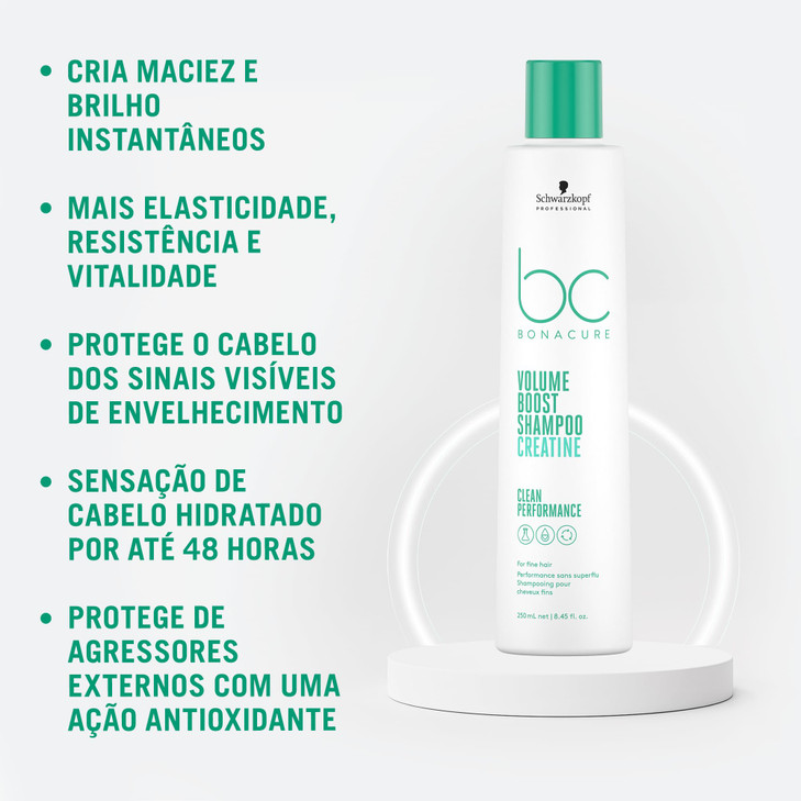 BC BONACURE Collagen Volume Boost Micellar Shampoo, 8.5-Ounce