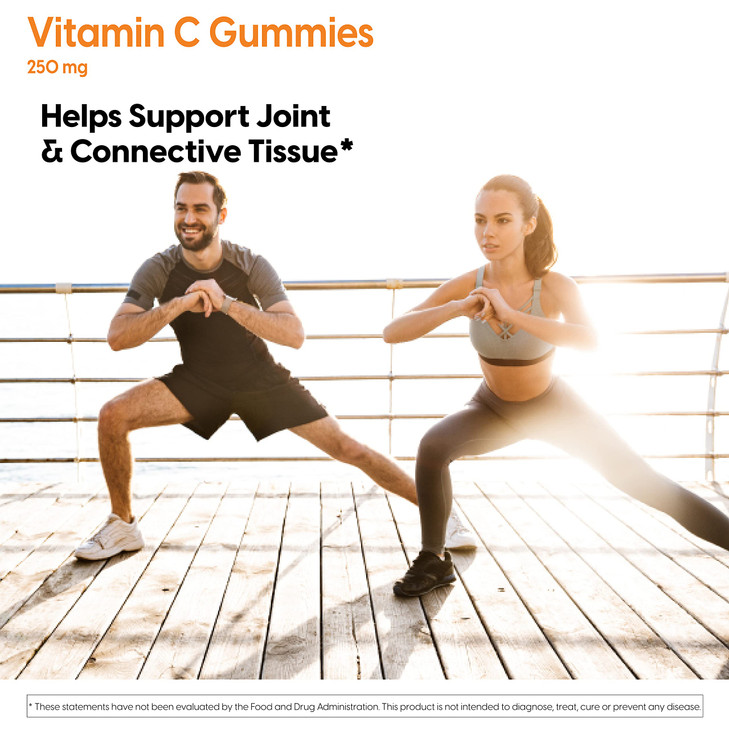 Doctor's Best, Vitamin C Gummies 250mg per Serving Great Tasting Immune Brain Eyes Heart Circulation Antioxidant Support Natural Pectin Vegan Gluten