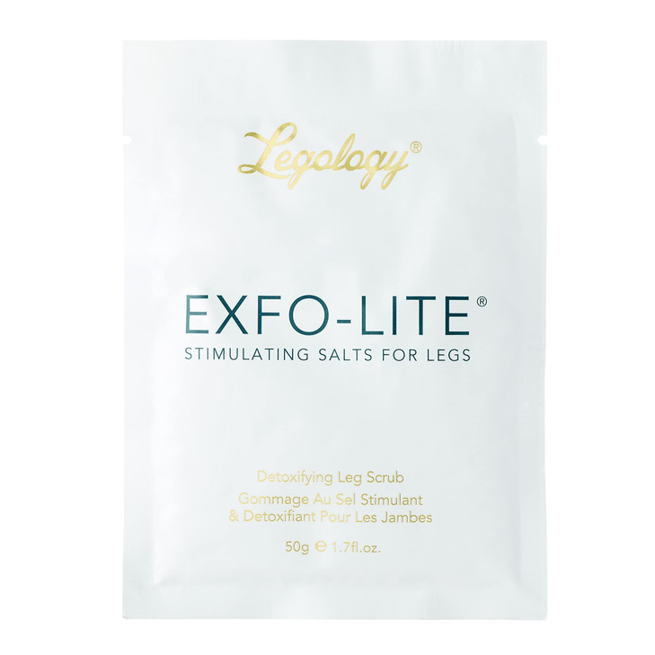 Legology Exfo-Lite High Performance Exfoliating Salt Scrub for Legs & Body - Select Pack Size (1 Pack)