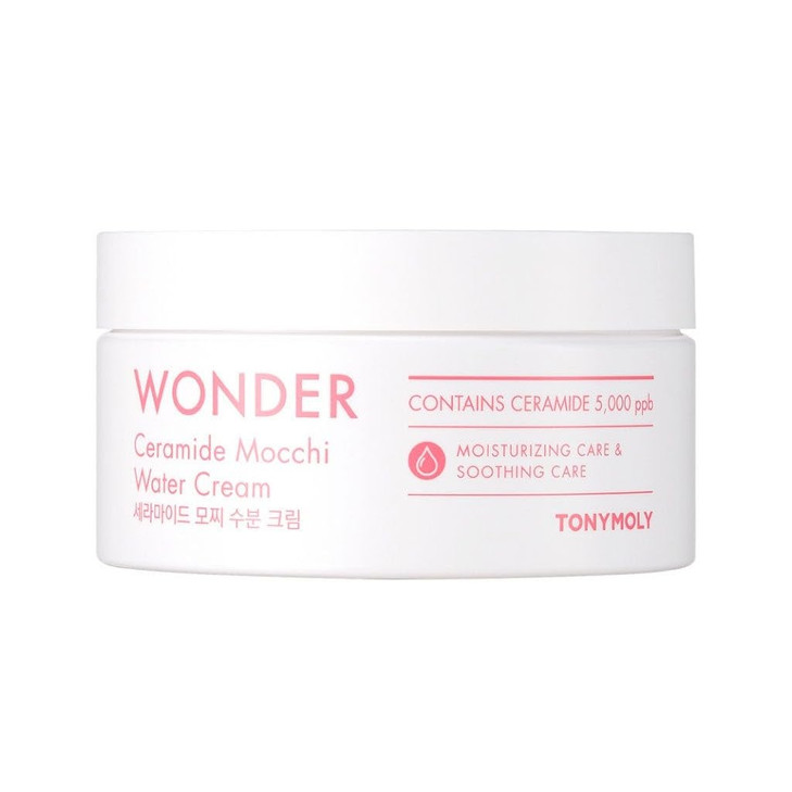 TONYMOLY Wonder Ceramide Mochi Body Cream, Moisturizing Body & Face Cream, Korean Face Moisturizer, Hydrating & Skin Repairing, for All Skin Types