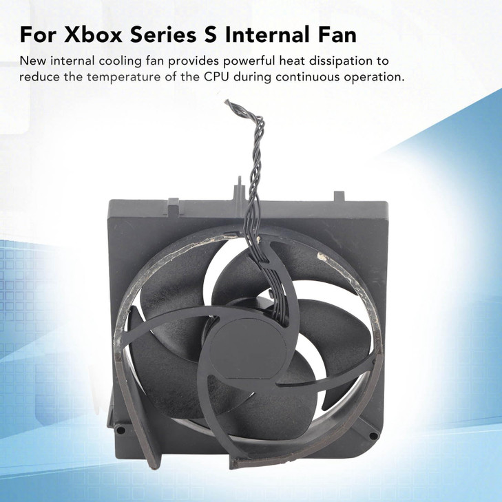 Game Console Internal Cooling Fan for Series S High Performance Replacement 4 Pin Power Connection Fan Accessory