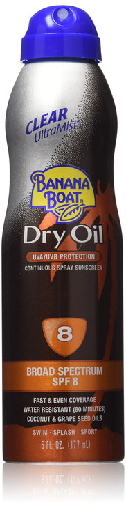 Banana Boat 14450 Ultramist Dry Oil SPF 8