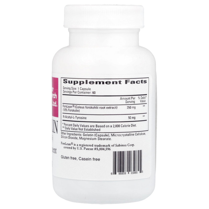 Cardiovascular Research Forskolin, White, 60 Count