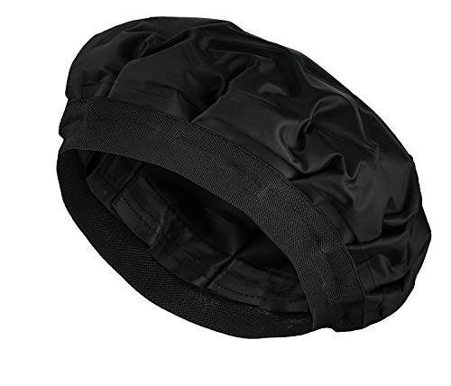 Eactive Cordless Deep Conditioning Heat Cap - Hair Styling and Treatment Steam Cap | Heat Therapy and Thermal Spa Hair Steamer Gel Cap - Black Univer