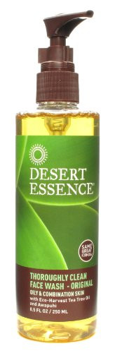 Desert Essence Face Wash Thrghly Clean