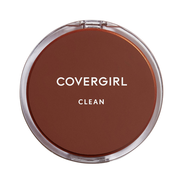 Covergirl Clean Pressed Powder Foundation, 125 Buff Beige, 0.39 Fl Oz