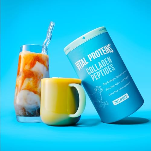 Vital Proteins Collagen Peptides Powder - Supports Hair, Nail, Skin, Bone & Joint Health, Unflavored, Collagen Protein 9.33 OZ
