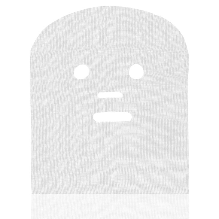 Soft High Frequency Gauze Face Pads - 200 Pack White Net Face Mask, Skin Care Mask Fiber Paper Sheet for Women Girls Beauty Salons Home Facial Natura