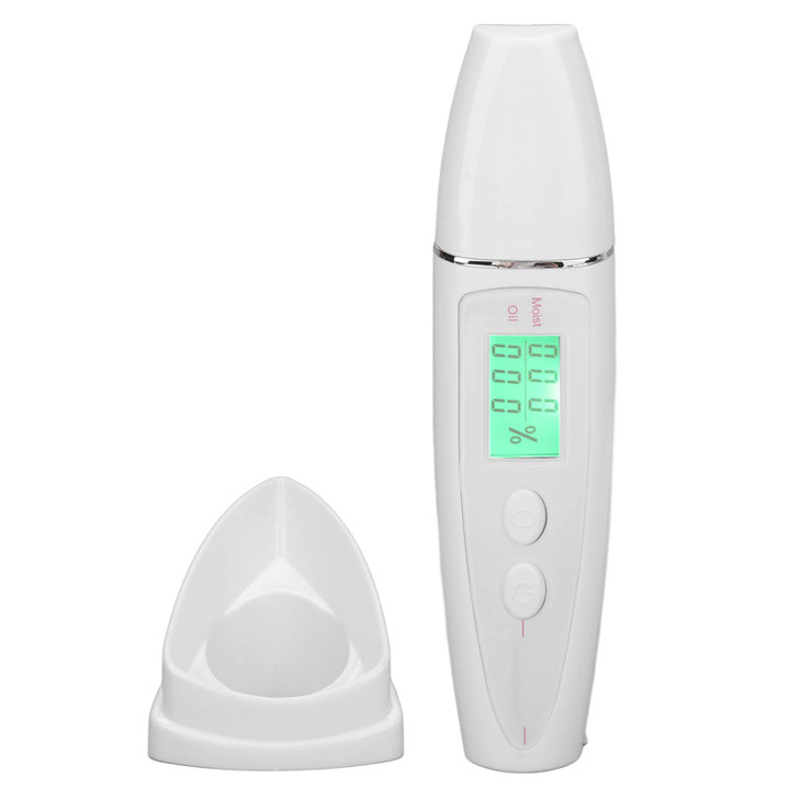 Digital Skin Detector Pen Skin Skin Tester Analyzer Water Oil Tester Analysis Machine with LCD Display Skin Care Portable Digital Skin Detector Pen f