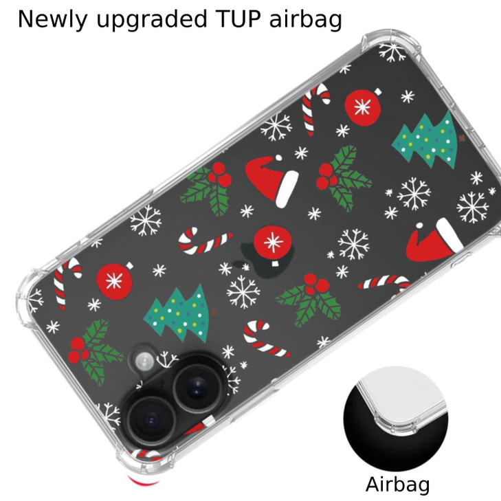 Halloween Spooky Collage Phone Case for iPhone 16, Creepy Halloween Collage Cover for Women Men Girls Boys for iPhone 16, Trendy Design TPU Bumper Co