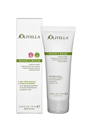OLIVELLA Hand Cream, Olive, 2.54 Fluid Ounce