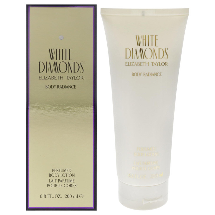 Elizabeth Taylor White Diamonds Body Lotion for Women, 6.8 Ounce