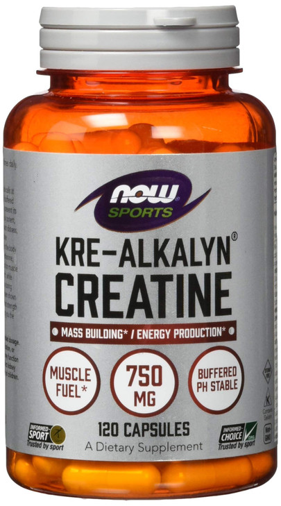 NOW Foods Kre-Alkalyn® Creatine - 120 Capsules