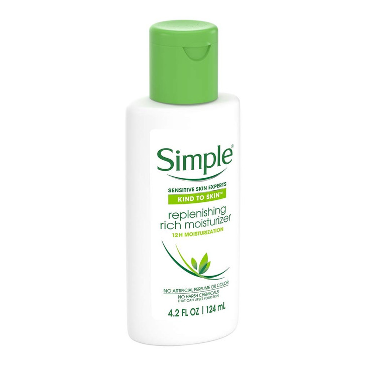 Simple Kind To Skin Replenishing Rich Moisturizer, 4.2oz, Pack of 2