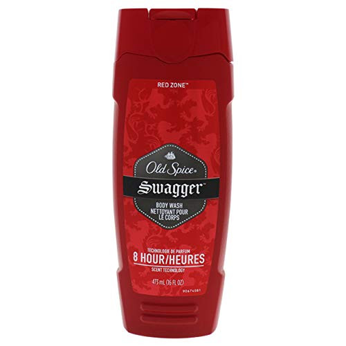 Red Zone Swagger Body Wash for Men, Scent of Confidence, 21 fl oz