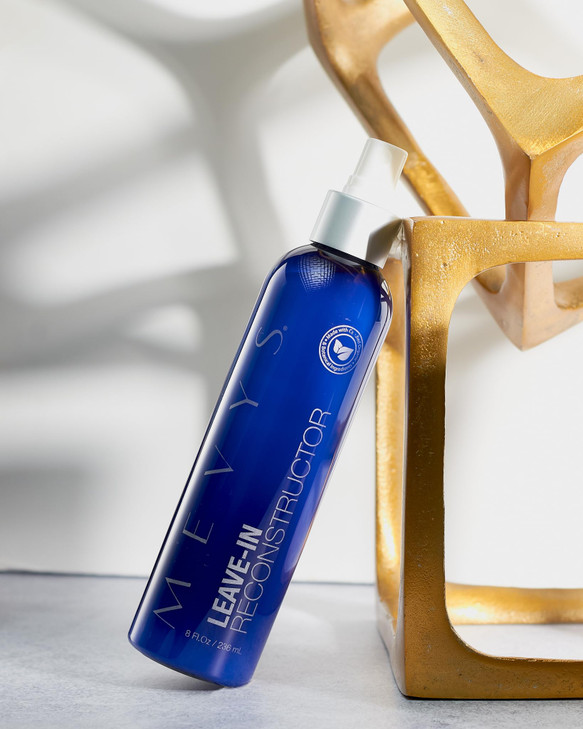 MEVYS Leave-in Reconstructor, 8 oz, Conditioner for Dry Damaged Hair, Spray Conditioner to Reduce Frizz and Detangle, Organic with Aloe Vera and Vita