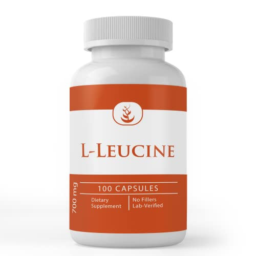 Pure Original Ingredients L-Leucine (365 Capsules) No Magnesium Or Rice Fillers, Always Pure, Lab Verified
