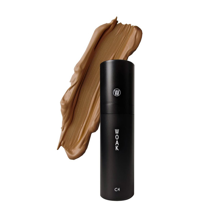 WOAK C4  Men's Tinted Moisturizer BB CC Cream Foundation  Color Correcting Camo Complex  Hybrid Skin Care (Tan)