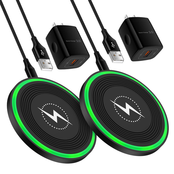 15W Pixel 9 Fast Wireless Charger for Google Pixel 10/10 Pro/10 Pro XL/10 Pro Fold/9a/9 Pro/Fold/9 Pro XL/8a/8 Pro, Charging Pad with QC Adapter for