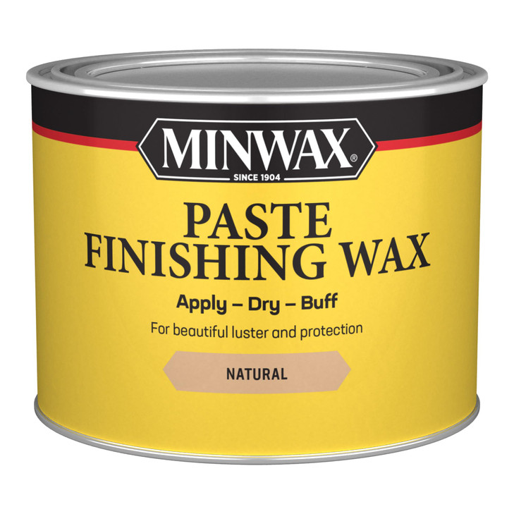 Minwax Paste Finishing Wax, 16 oz., Natural Finish