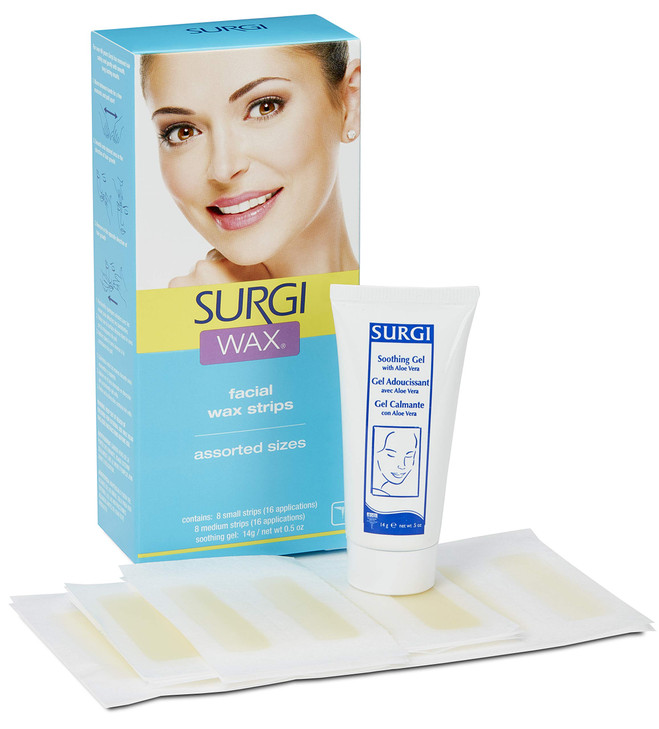 Surgi-Wax Facial Wax Strips (Pack of 3)