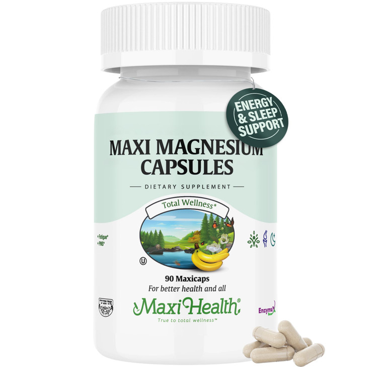 Magnesium Complex Capsules  Magnesium Oxide, Glycinate & Citrate  Energy, Sleep, Muscle & Bone Support  Non-GMO, Kosher  90 Capsules
