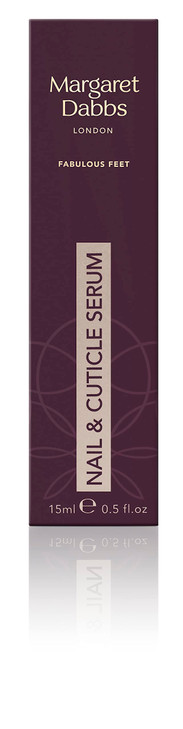 Margaret Dabbs London Nourishing Nail and Cuticle Serum - Oil for Nail Strengthener and Growth - Solution to Hydrate and Protect Nails - 0.5 oz