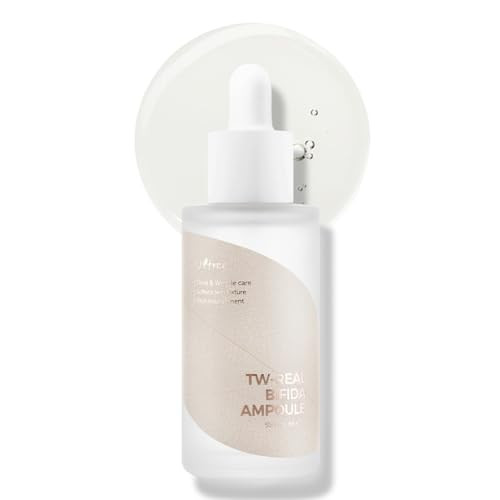ISNTREE TW?Real Bifida Collagen Ampoule 50?ml, 1.69?fl?oz | Korean Skincare | Serum with 88% Bifida Ferment & Peptides | Skin Barrier Repair & Bright