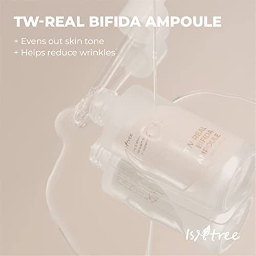 ISNTREE TW?Real Bifida Collagen Ampoule 50?ml, 1.69?fl?oz | Korean Skincare | Serum with 88% Bifida Ferment & Peptides | Skin Barrier Repair & Bright
