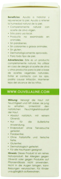 Olivella Olivella All Natural Virgin Olive Oil Moisturizer, for All Skin Types, 1.69 Oz, 1.69 Oz