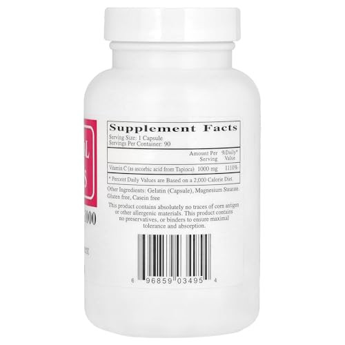 Vitamin C-1000 from Tapioca 90 Capsules