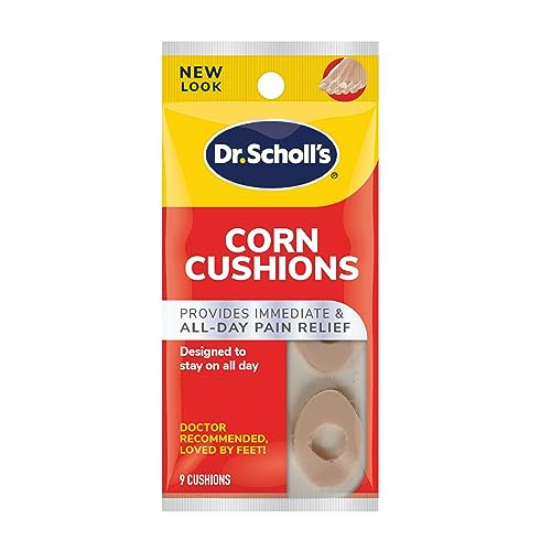 Dr. Scholl's Corn Cushions Regular 9 Count (Pack of 6) - Packaging May Vary