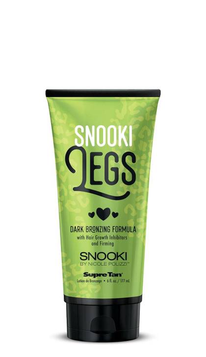 Supre Snooki Ultra Dark Leg Bronzer W/ Hair Growth Inhibitors 6 OZ by Supre