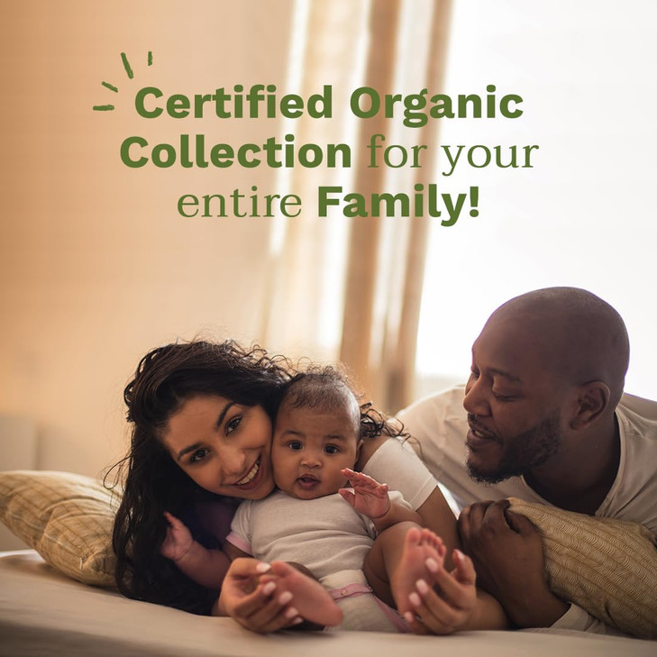 Mustela Certified Organic Micellar Cleansing Water -No-Rinse Natural Water Cleanser w/ Olive Oil & Aloe Vera - For Baby, Kid & Adult - Fragrance Free