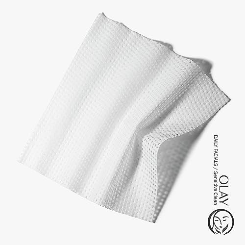 OLAY Daily Gentle Clean 5-in-1 Water Activated Cloths, 33 Ea (Pack of 2)