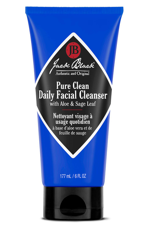 Jack Black Pure Clean Daily Facial Cleanser for Men - Mens Face Wash, Jack Black Face Wash Men's, Face Wash for Men, Face Cleanser for Men, 2-in-1 Me