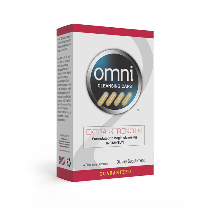 Wellgenix Omni Herbal Cleanse Detox Capsules: Fast Acting, Extra Strength Detox Cleanse for Whole Body, Flush Your System with Detoxifying Capsules,